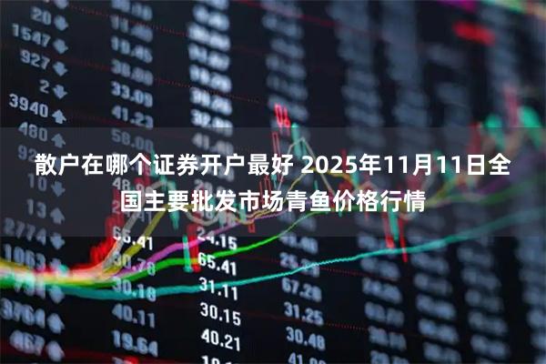 散户在哪个证券开户最好 2025年11月11日全国主要批发市场青鱼价格行情